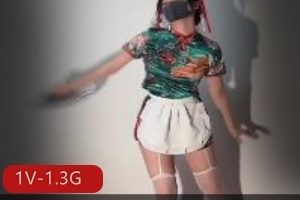 推特付费舞蹈秀yum_707新年特辑1V1.3G，口罩自拍