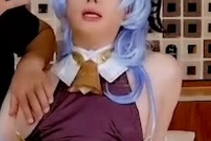 伪娘甘雨cos极致诱惑1V300M推特展示